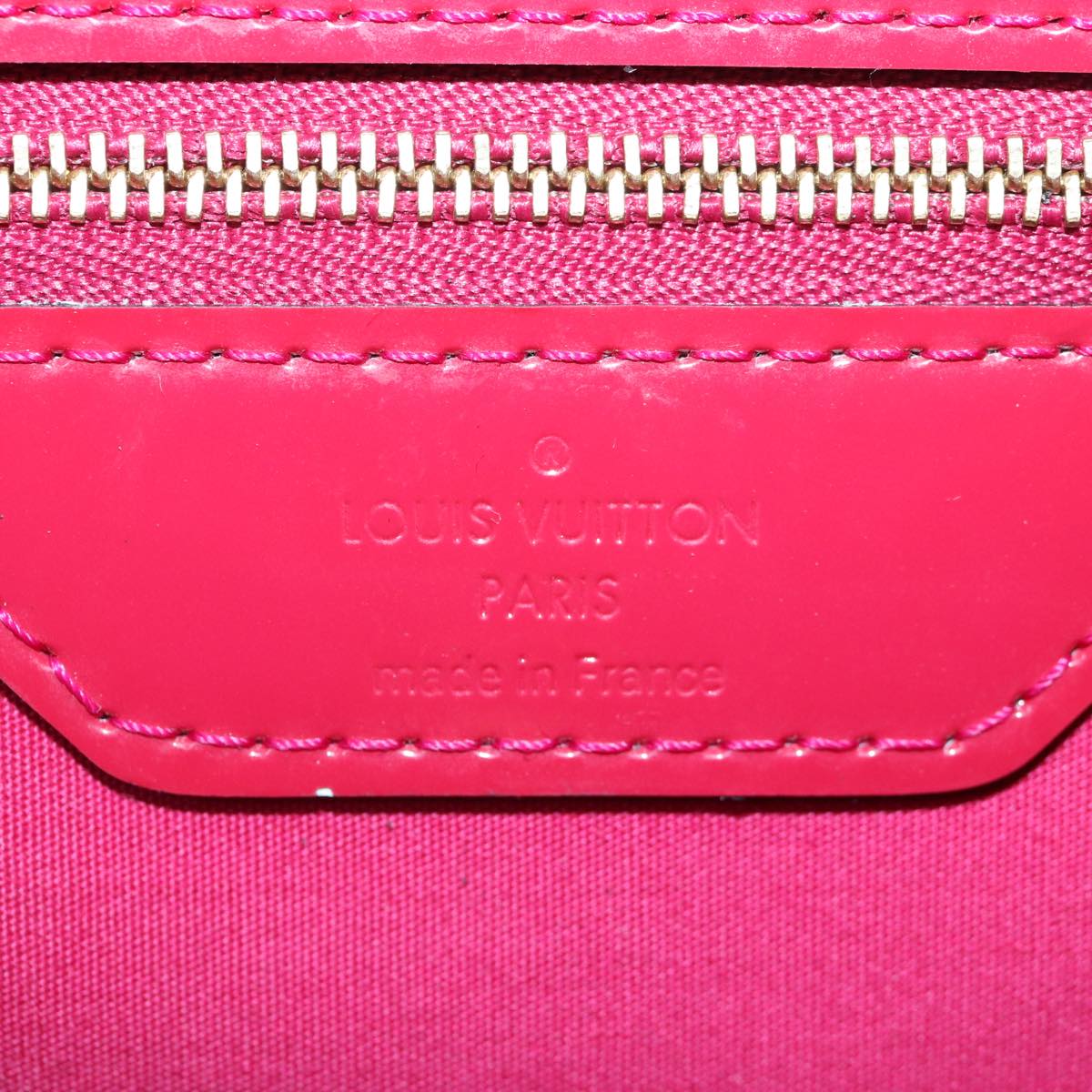 LOUIS VUITTON Monogram Vernis Catalina NS Bag Rose Andian M90013 LV Auth 83980