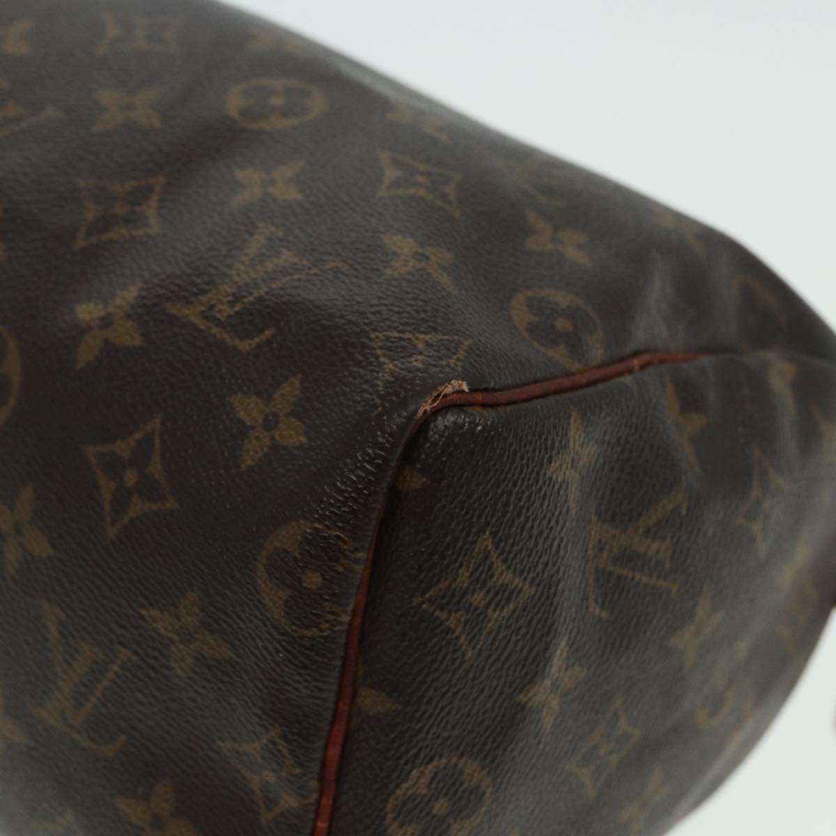 LOUIS VUITTON Monogram Speedy 25 Hand Bag M41528 LV Auth 83997