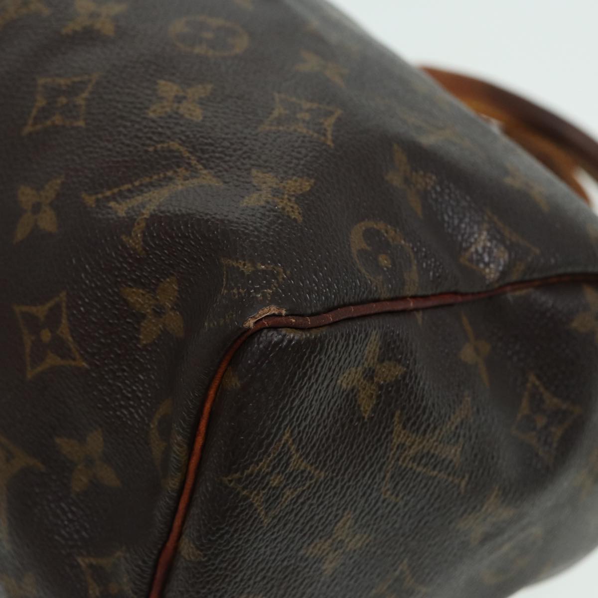 LOUIS VUITTON Monogram Speedy 25 Hand Bag M41528 LV Auth 83997