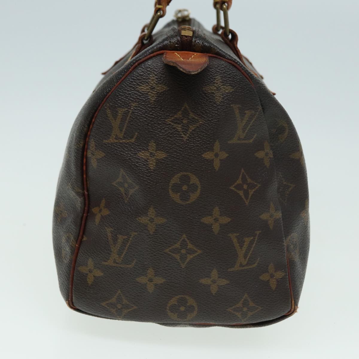 LOUIS VUITTON Monogram Speedy 25 Hand Bag M41528 LV Auth 83997