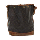 LOUIS VUITTON Monogram Noe Shoulder Bag LV Auth 84001-2