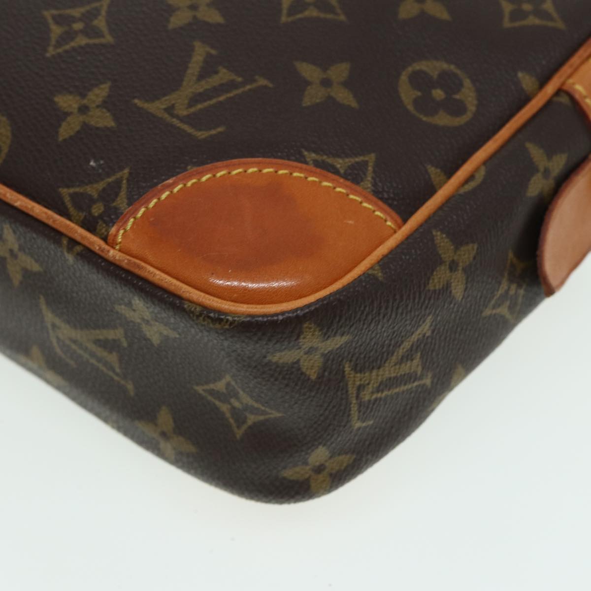 LOUIS VUITTON Monogram Compiegne 28 Clutch Bag M51845 LV Auth 84002