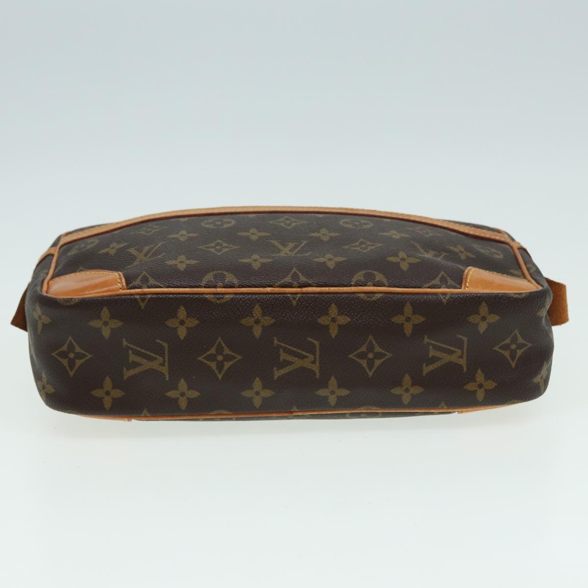 LOUIS VUITTON Monogram Compiegne 28 Clutch Bag M51845 LV Auth 84002