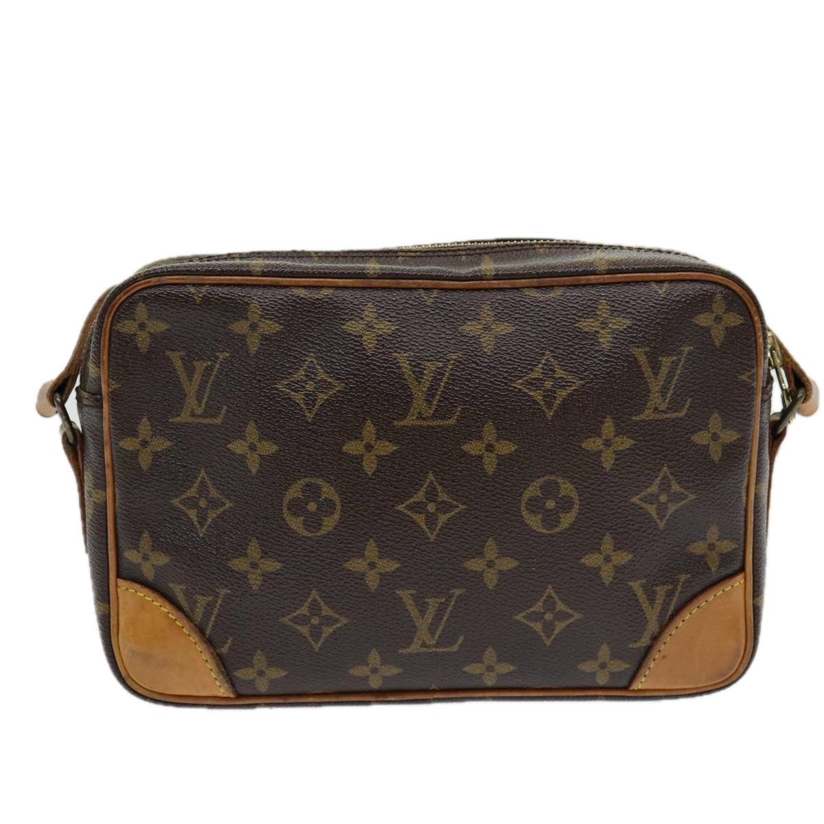 LOUIS VUITTON Monogram Trocadero 23 Shoulder Bag Beige LV Auth 84008 - 0