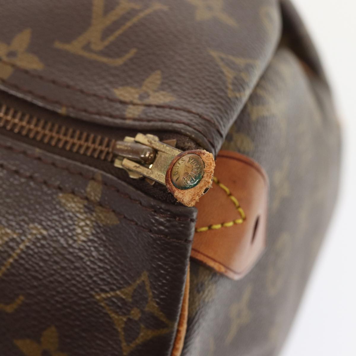 LOUIS VUITTON Monogram Speedy 40 Hand Bag M41522 LV Auth 84015