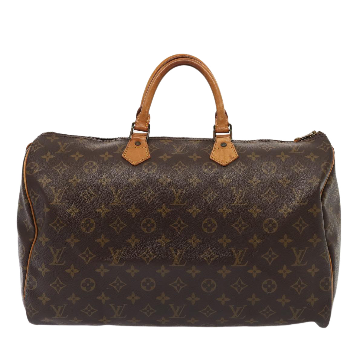 LOUIS VUITTON Monogram Speedy 40 Hand Bag M41522 LV Auth 84015