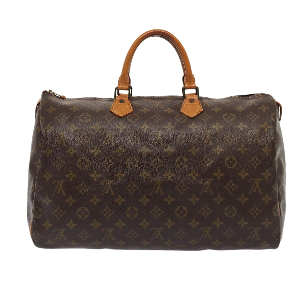 LOUIS VUITTON Monogram Speedy 40 Hand Bag M41522 LV Auth 84015