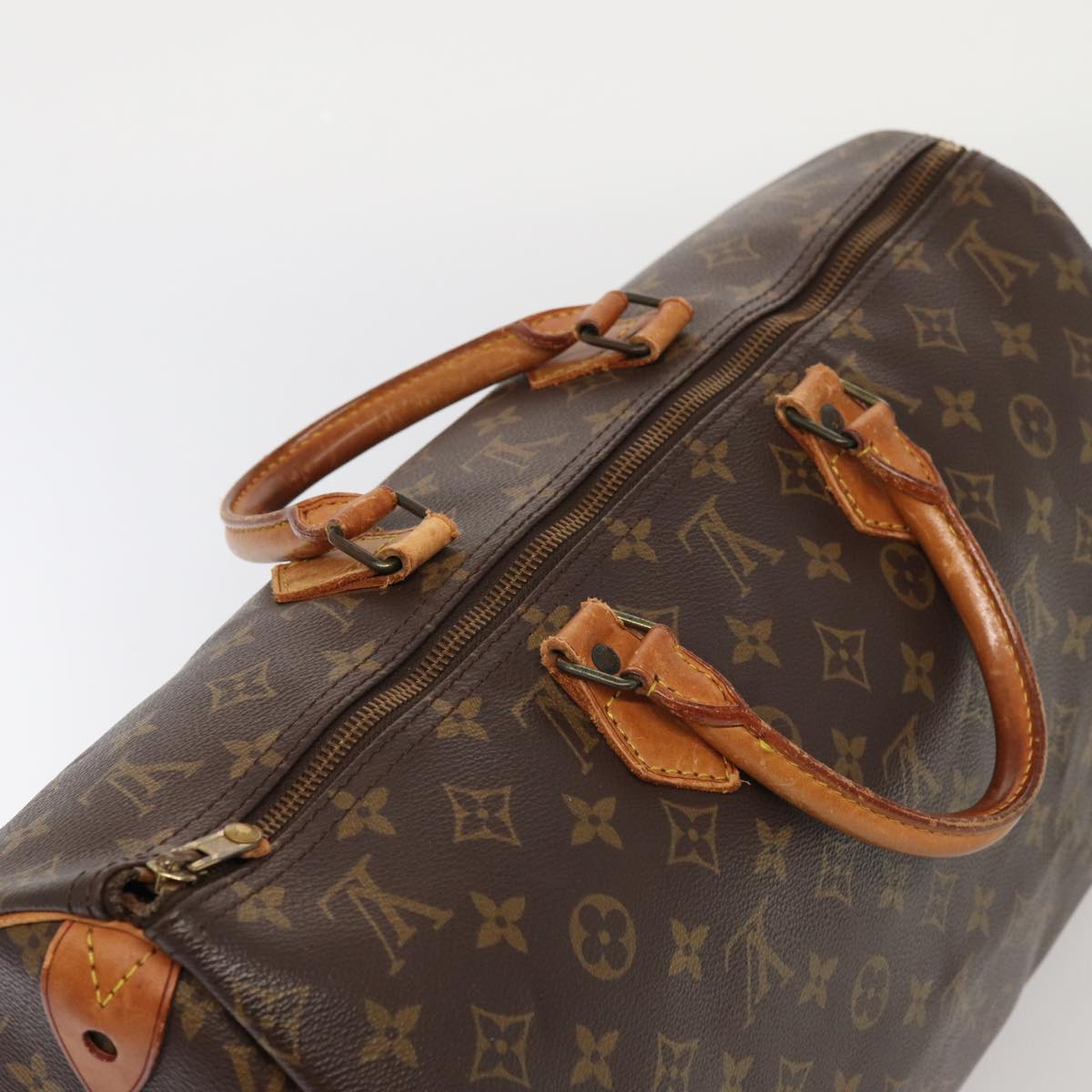 LOUIS VUITTON Monogram Speedy 40 Hand Bag M41522 LV Auth 84015