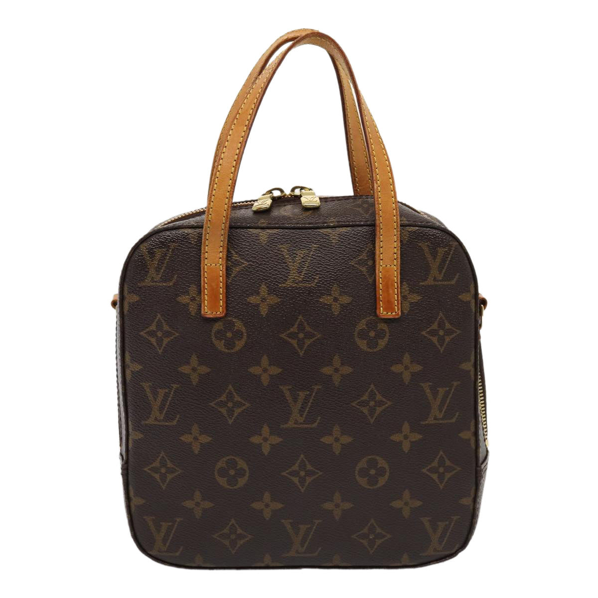 LOUIS VUITTON Monogram Spontini Hand Bag 2way M47500 LV Auth 84020