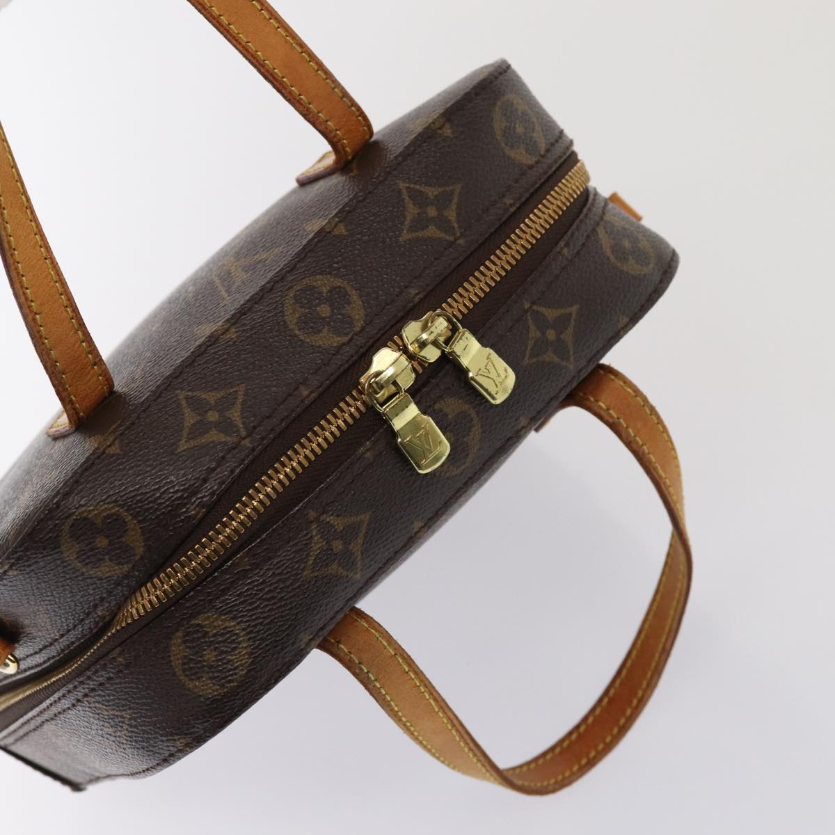 LOUIS VUITTON Monogram Spontini Hand Bag 2way M47500 LV Auth 84020