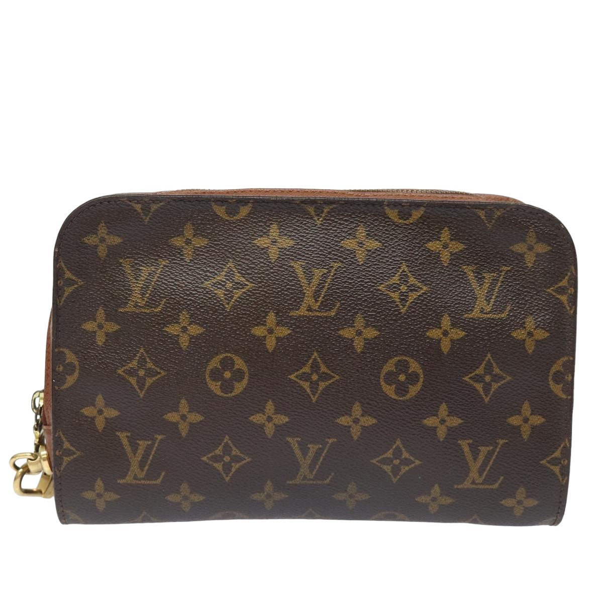 LOUIS VUITTON Monogram Orsay Clutch Bag M51790 LV Auth 84030