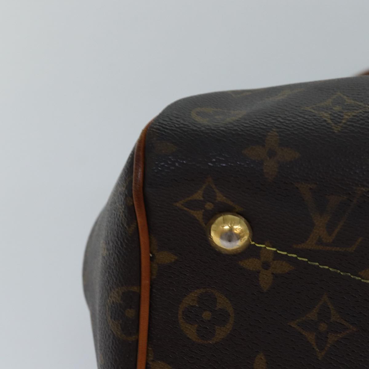 LOUIS VUITTON Monogram Tivoli PM Hand Bag M40143 LV Auth 84038