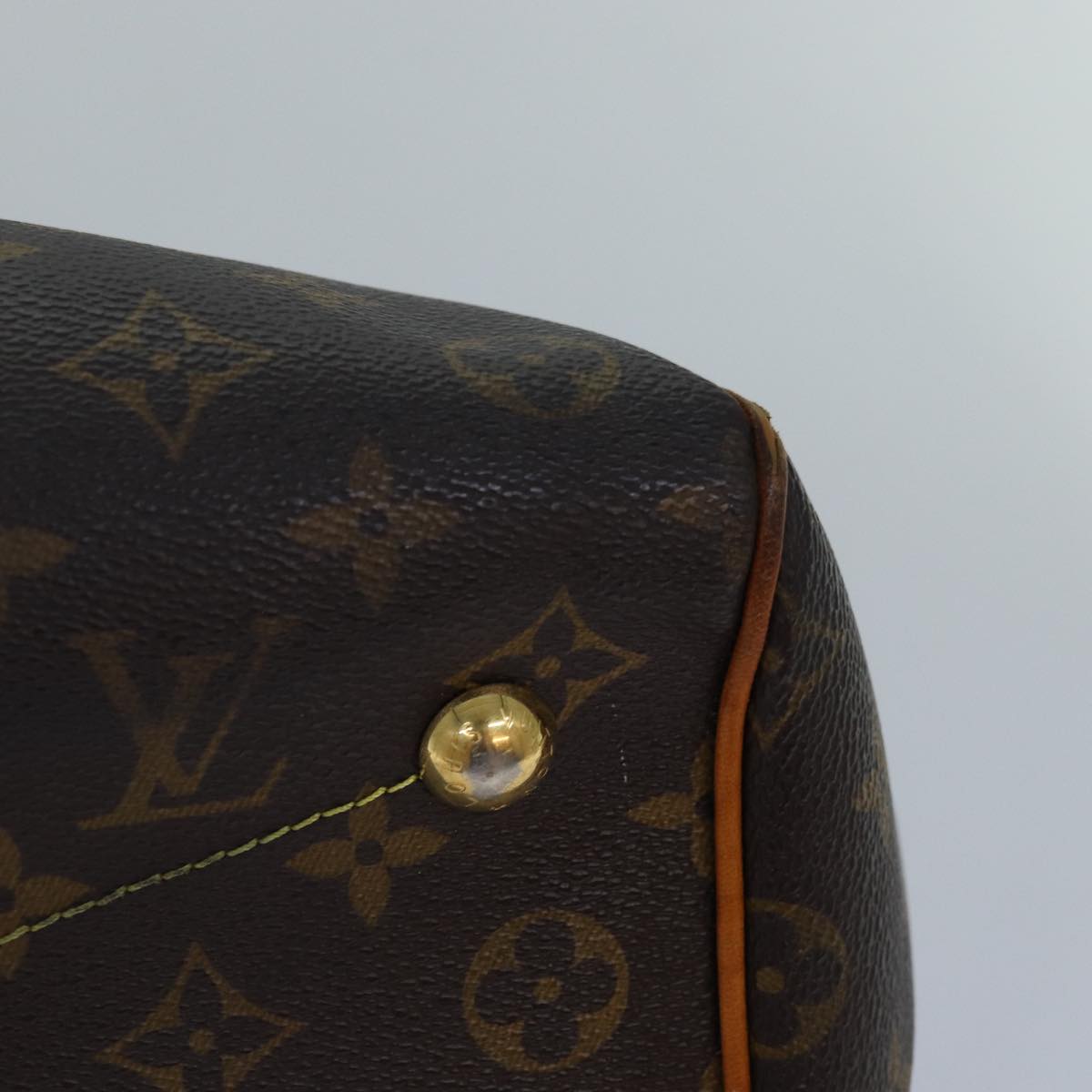 LOUIS VUITTON Monogram Tivoli PM Hand Bag M40143 LV Auth 84038