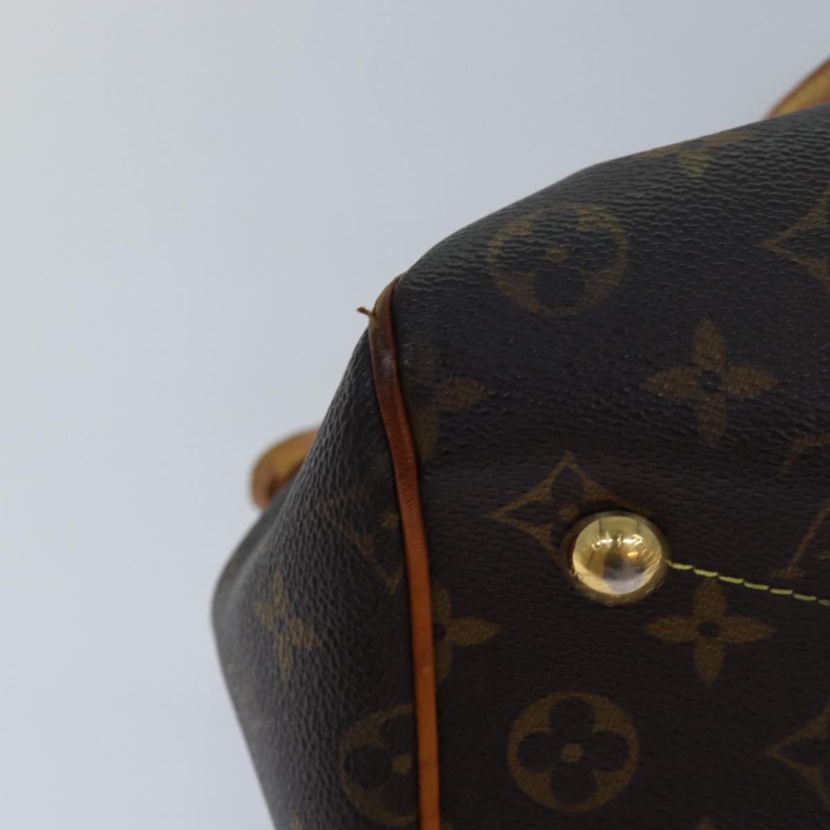 LOUIS VUITTON Monogram Tivoli PM Hand Bag M40143 LV Auth 84038