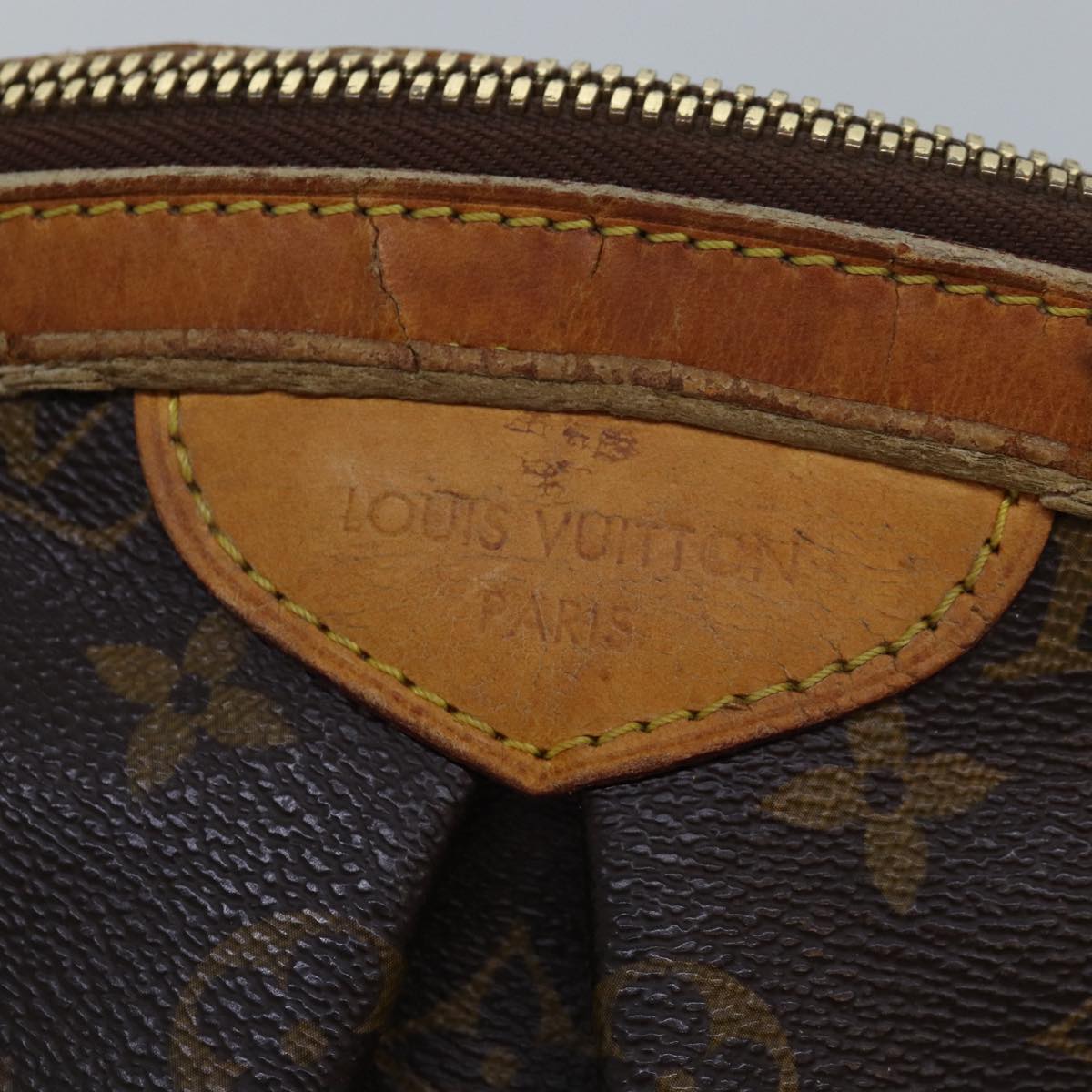 LOUIS VUITTON Monogram Tivoli PM Hand Bag M40143 LV Auth 84038