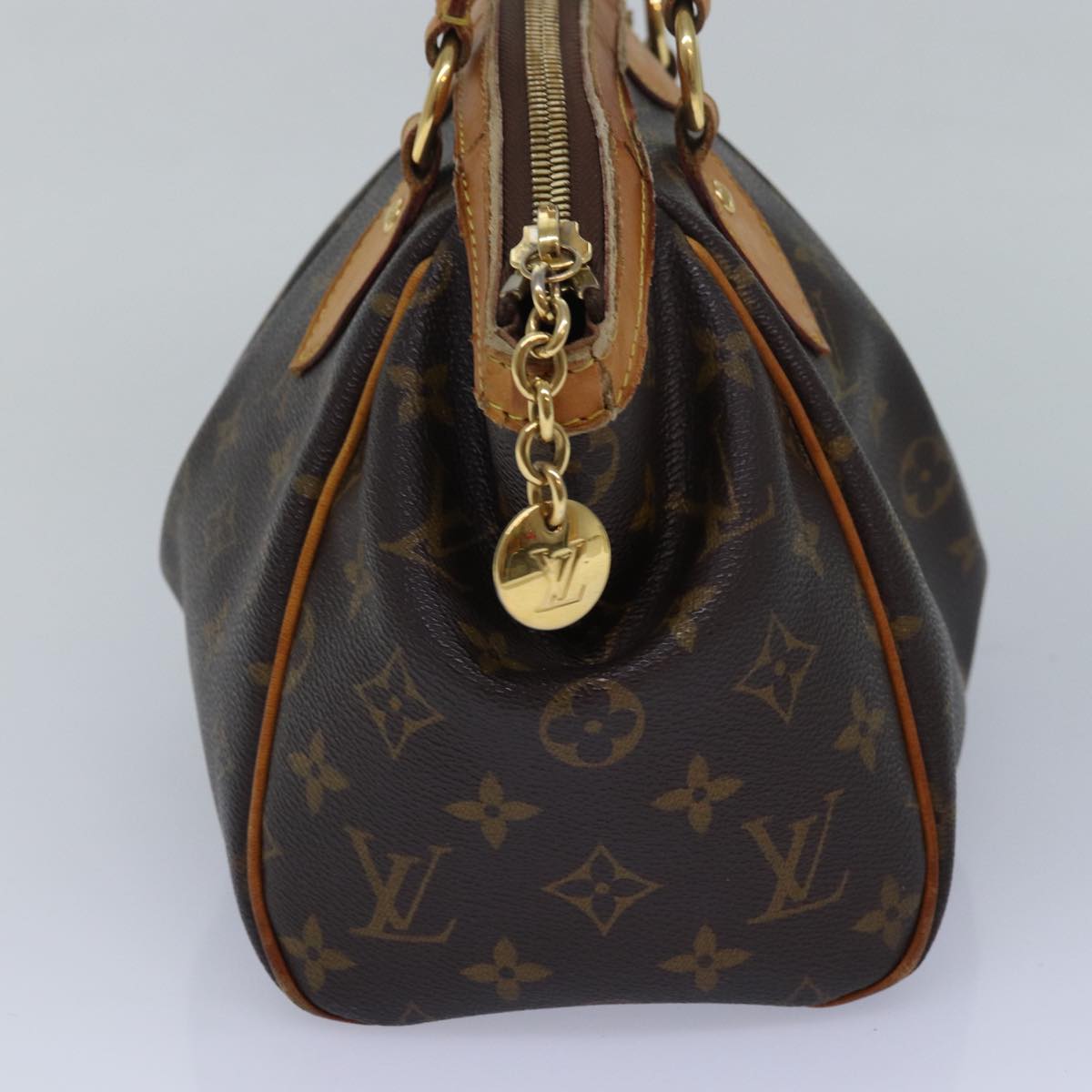 LOUIS VUITTON Monogram Tivoli PM Hand Bag M40143 LV Auth 84038