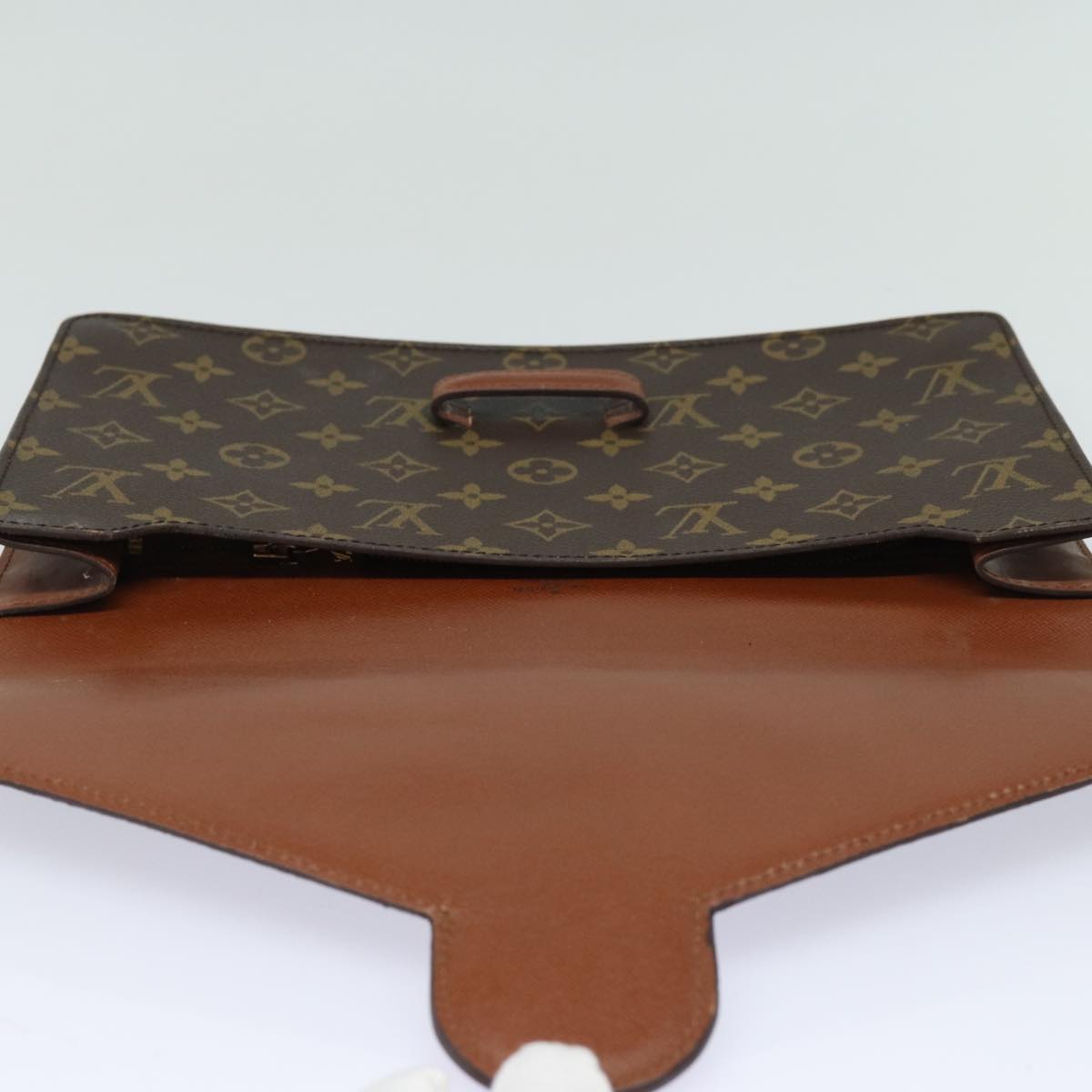 LOUIS VUITTON Monogram Ranelag Clutch Bag M51782 LV Auth 84042