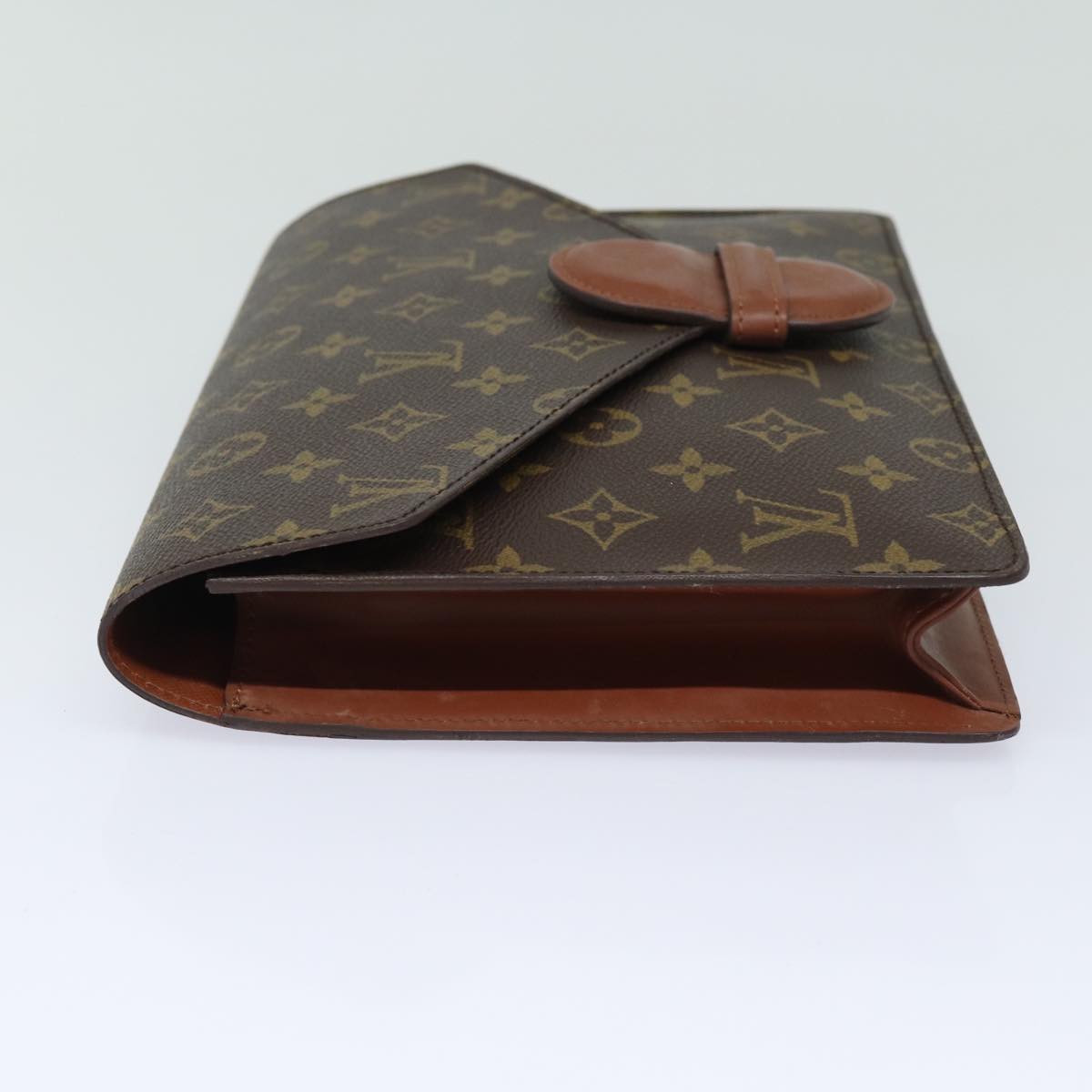 LOUIS VUITTON Monogram Ranelag Clutch Bag M51782 LV Auth 84042