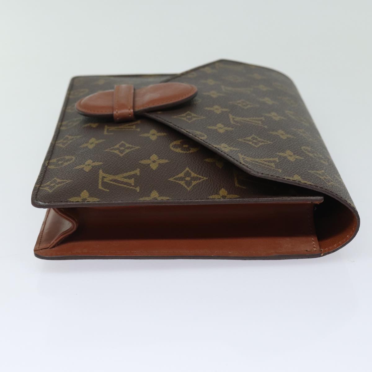 LOUIS VUITTON Monogram Ranelag Clutch Bag M51782 LV Auth 84042