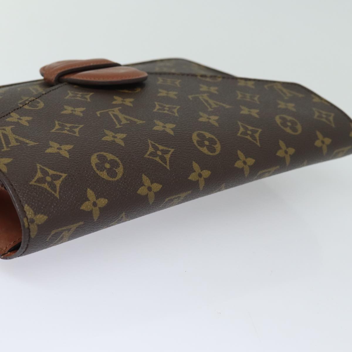 LOUIS VUITTON Monogram Ranelag Clutch Bag M51782 LV Auth 84042