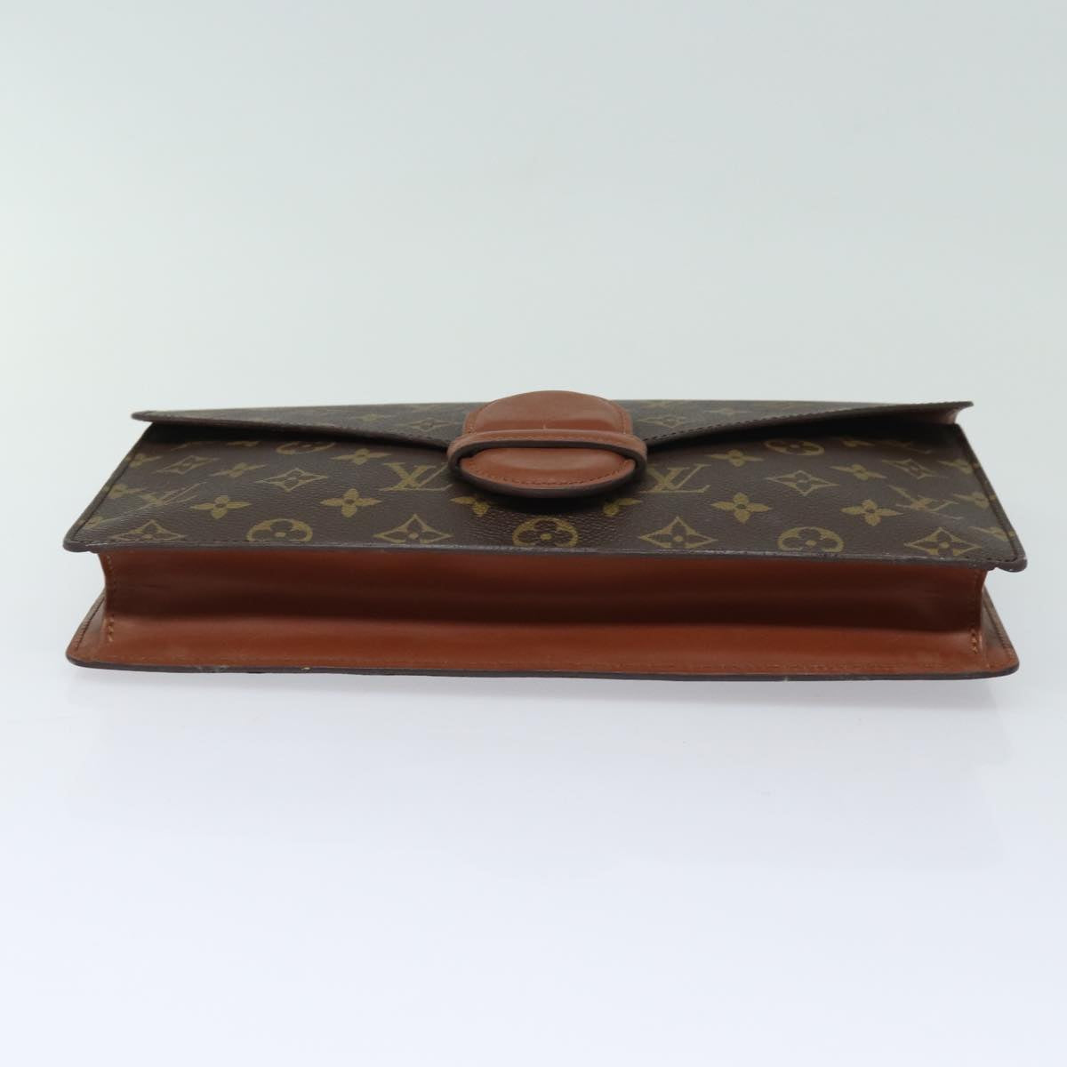 LOUIS VUITTON Monogram Ranelag Clutch Bag M51782 LV Auth 84042