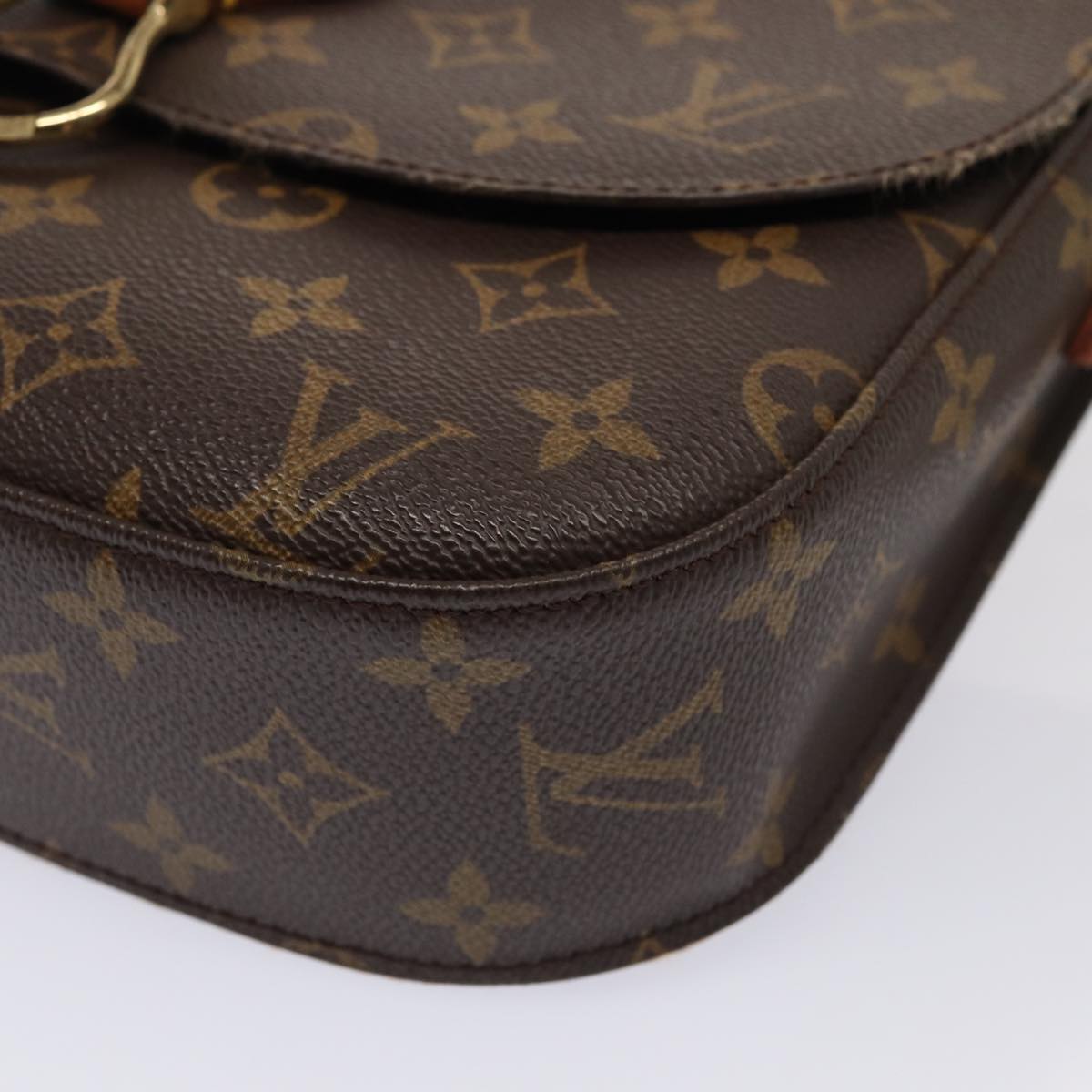 LOUIS VUITTON Monogram Saint Cloud GM Shoulder Bag M51242 LV Auth 84051