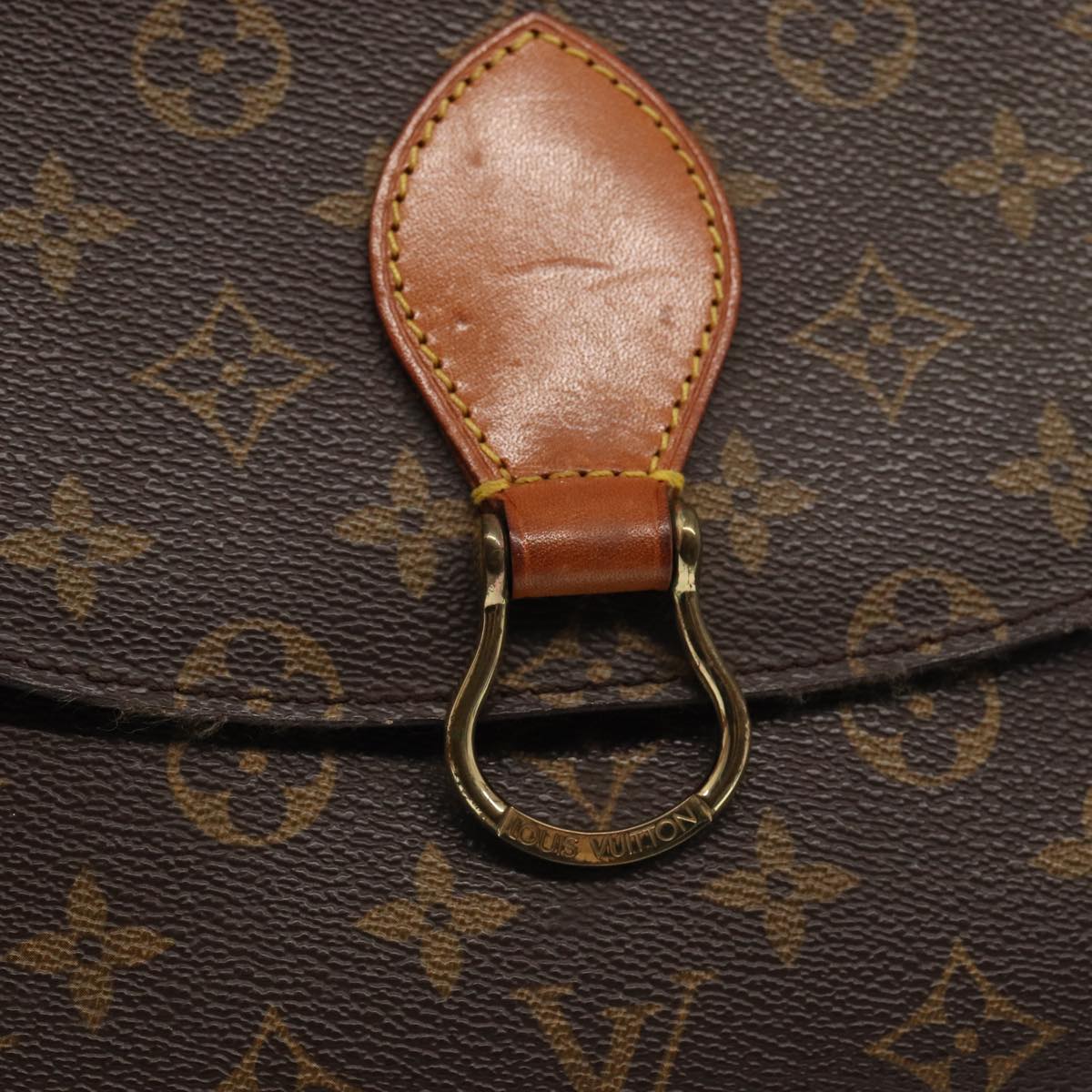 LOUIS VUITTON Monogram Saint Cloud GM Shoulder Bag M51242 LV Auth 84051