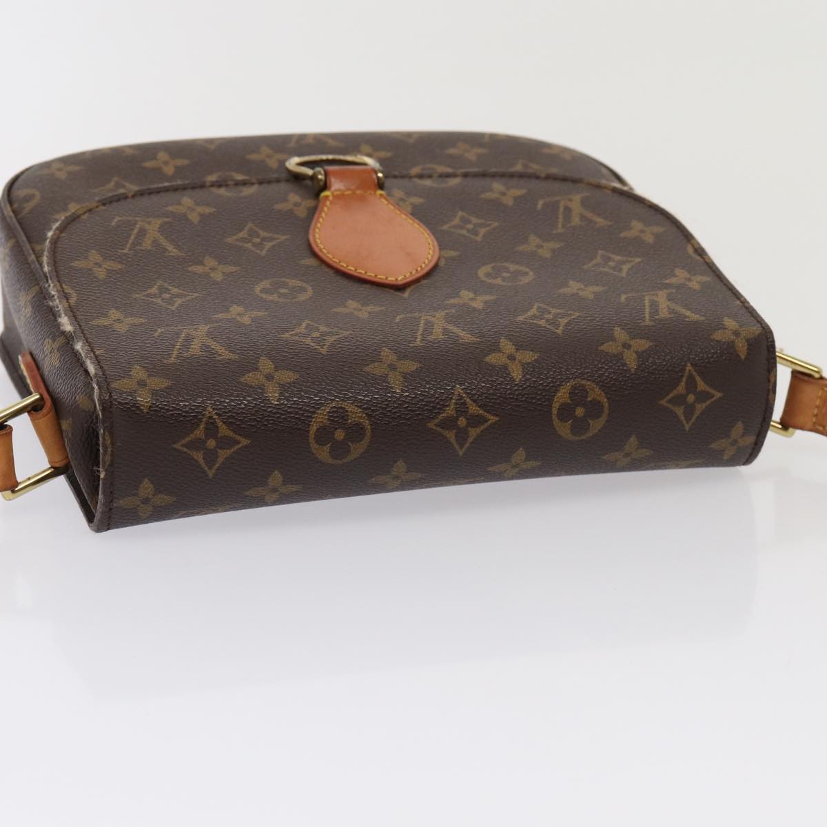 LOUIS VUITTON Monogram Saint Cloud GM Shoulder Bag M51242 LV Auth 84051