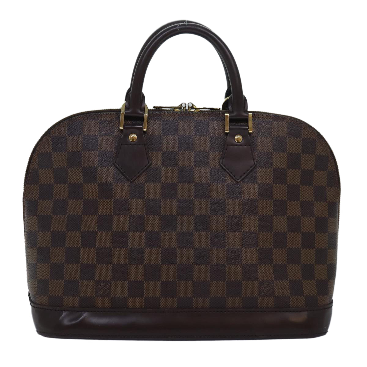 LOUIS VUITTON Damier Ebene Alma Hand Bag N51131 LV Auth 84055 - 0