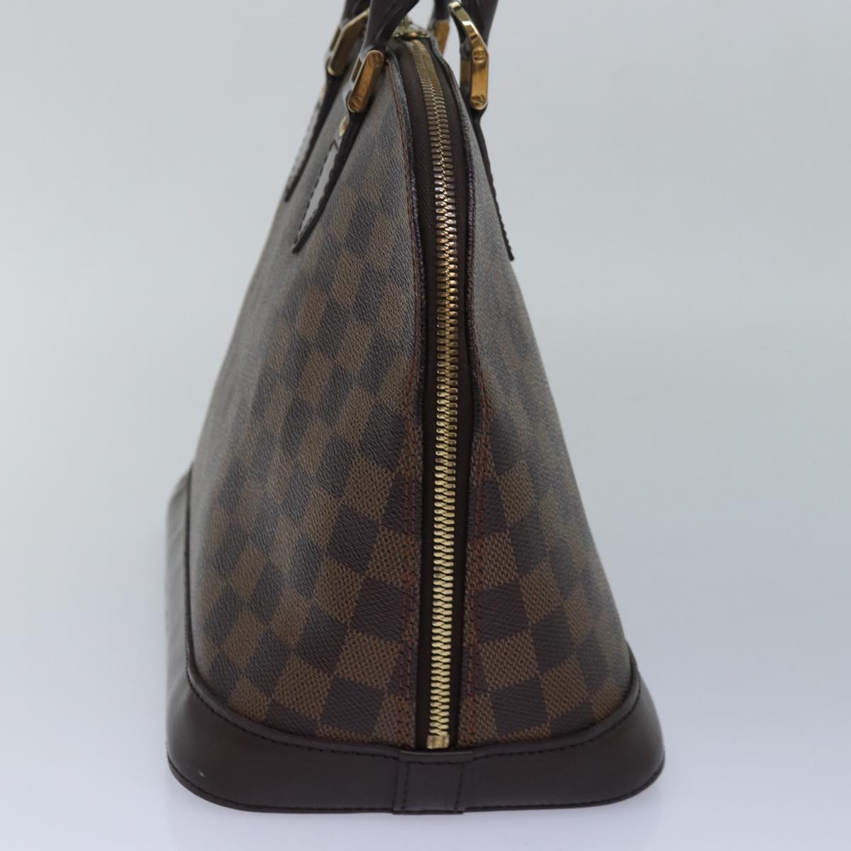 LOUIS VUITTON Damier Ebene Alma Hand Bag N51131 LV Auth 84055