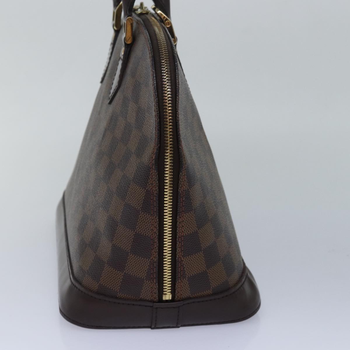 LOUIS VUITTON Damier Ebene Alma Hand Bag N51131 LV Auth 84055