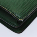 LOUIS VUITTON Epi Serviette Ambassador Businesstasche Grün M54412 LV Auth 84072-16