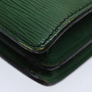 LOUIS VUITTON Epi Serviette Ambassador Businesstasche Grün M54412 LV Auth 84072-17