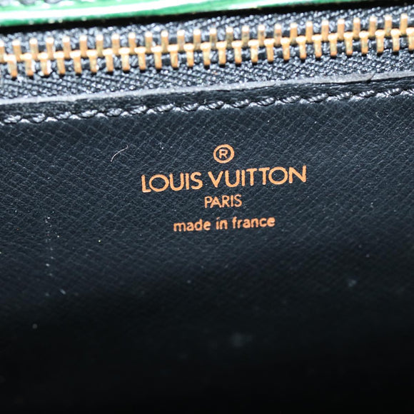 LOUIS VUITTON Epi Serviette Ambassador Businesstasche Grün M54412 LV Auth 84072