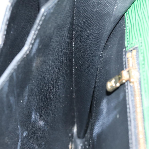 LOUIS VUITTON Epi Serviette Ambassador Businesstasche Grün M54412 LV Auth 84072