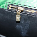 LOUIS VUITTON Epi Serviette Ambassador Businesstasche Grün M54412 LV Auth 84072-25