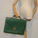 LOUIS VUITTON Epi Serviette Ambassador Businesstasche Grün M54412 LV Auth 84072-28