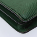 LOUIS VUITTON Epi Serviette Ambassador Businesstasche Grün M54412 LV Auth 84072-14