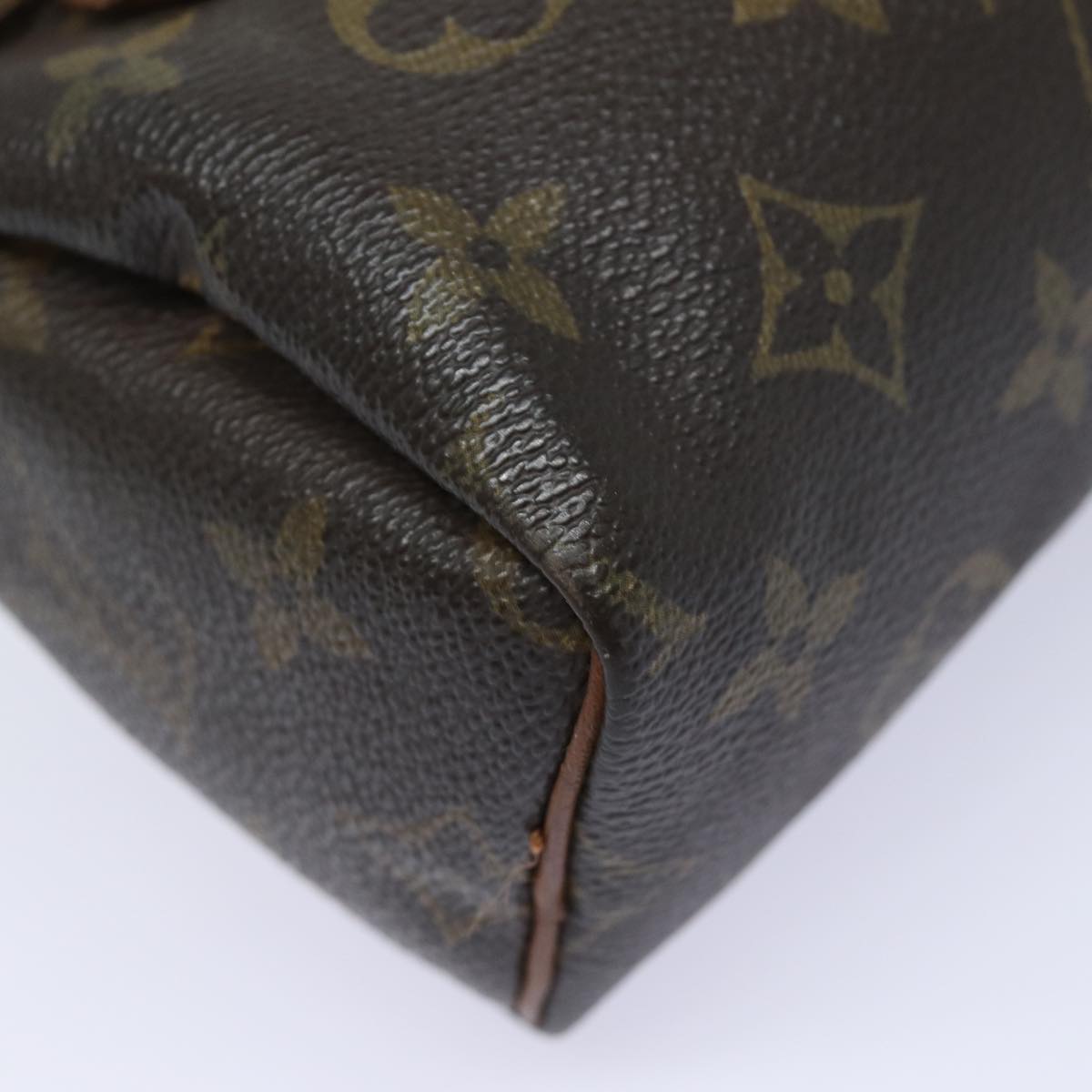 LOUIS VUITTON Monogram Mini Speedy Hand Bag M41534 LV Auth 84078