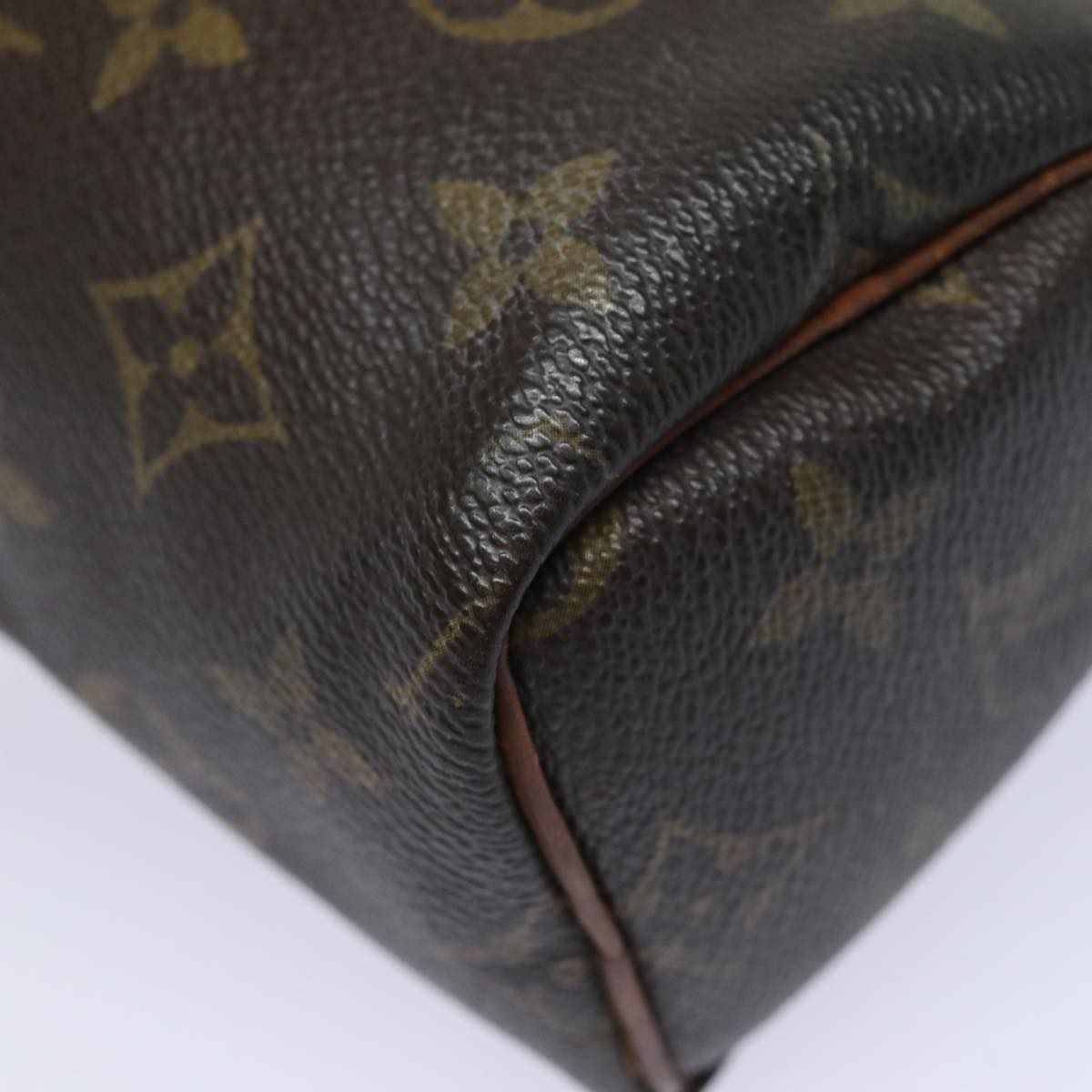 LOUIS VUITTON Monogram Mini Speedy Hand Bag M41534 LV Auth 84078