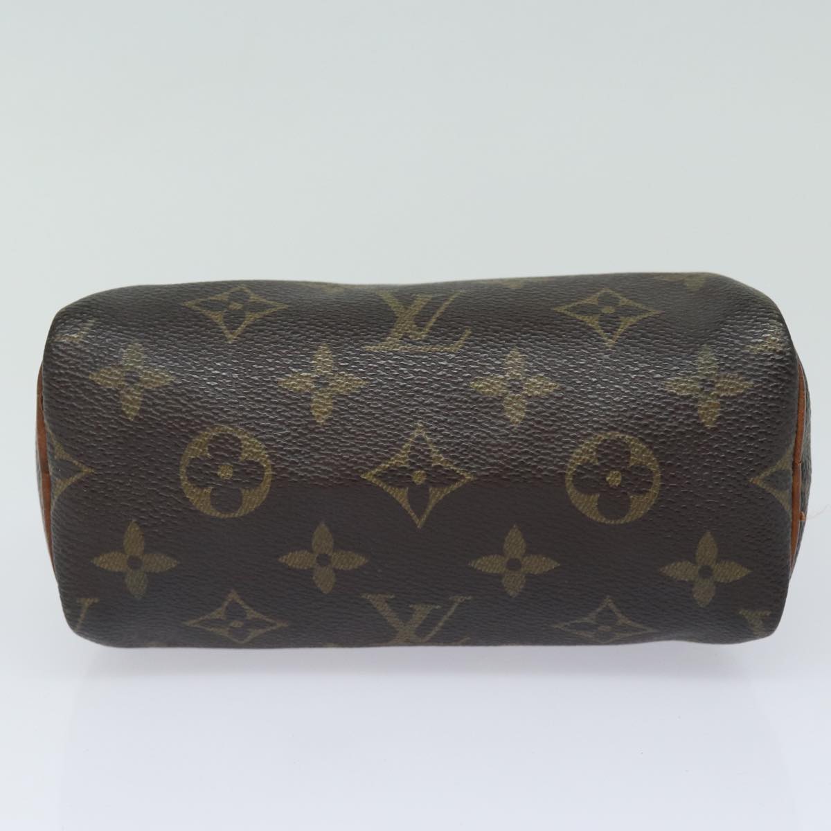 LOUIS VUITTON Monogram Mini Speedy Hand Bag M41534 LV Auth 84078