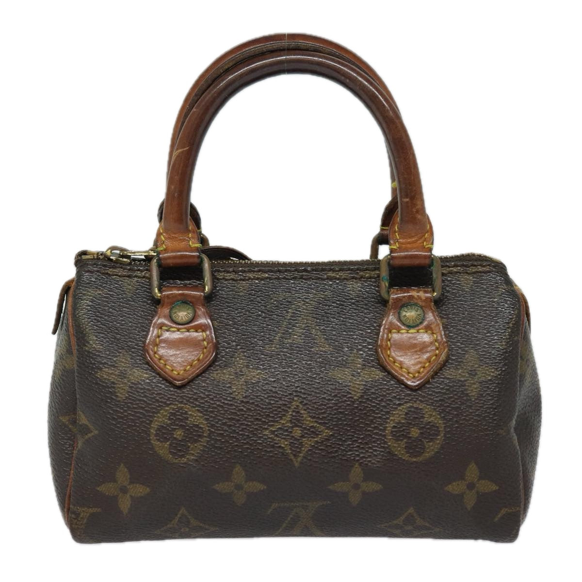 LOUIS VUITTON Monogram Mini Speedy Hand Bag M41534 LV Auth 84084 - 0