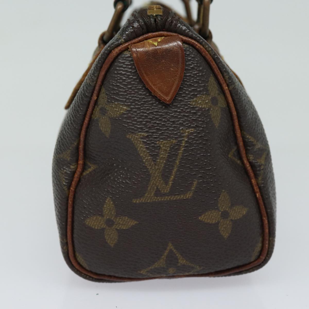 LOUIS VUITTON Monogram Mini Speedy Hand Bag M41534 LV Auth 84084