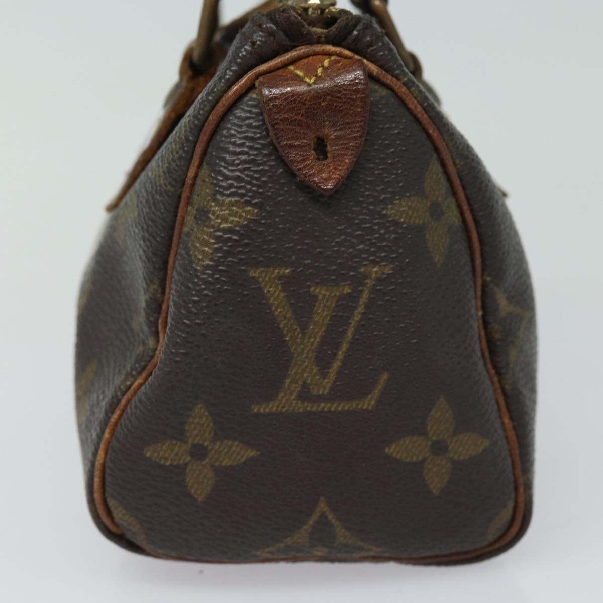 LOUIS VUITTON Monogram Mini Speedy Hand Bag M41534 LV Auth 84084