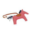 HERMES Rodeo Charm Leather Pink Auth 84092-1