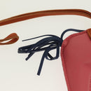 HERMES Rodeo Charm Leather Pink Auth 84092-4