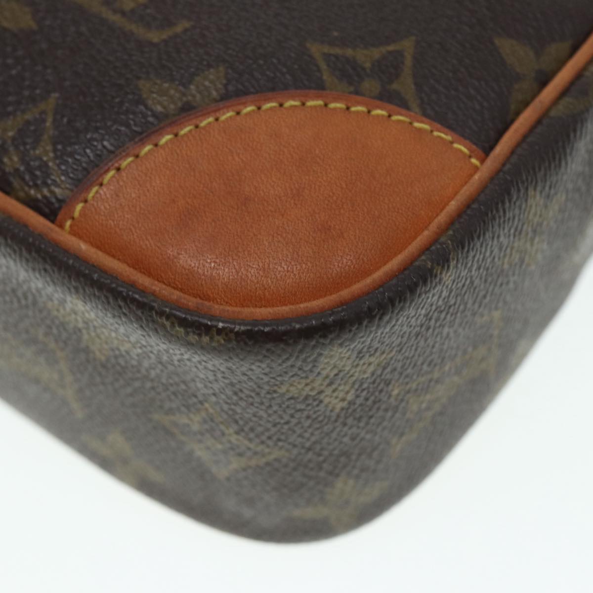 LOUIS VUITTON Monogram Compiegne 28 Clutch Bag M51845 LV Auth 84099