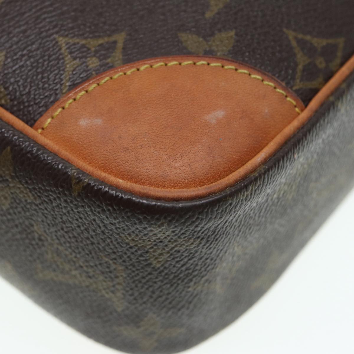 LOUIS VUITTON Monogram Compiegne 28 Clutch Bag M51845 LV Auth 84099