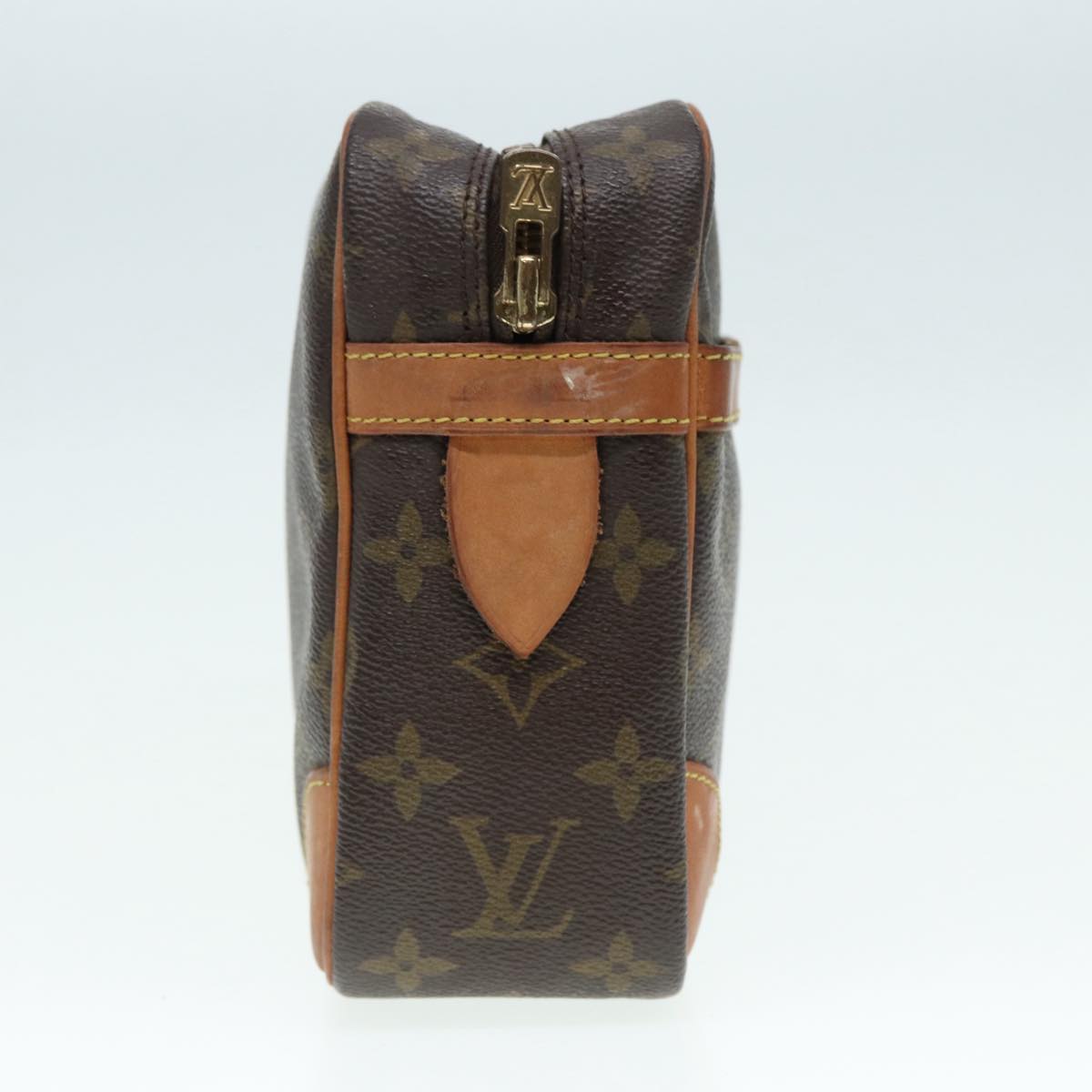 LOUIS VUITTON Monogram Compiegne 28 Clutch Bag M51845 LV Auth 84099