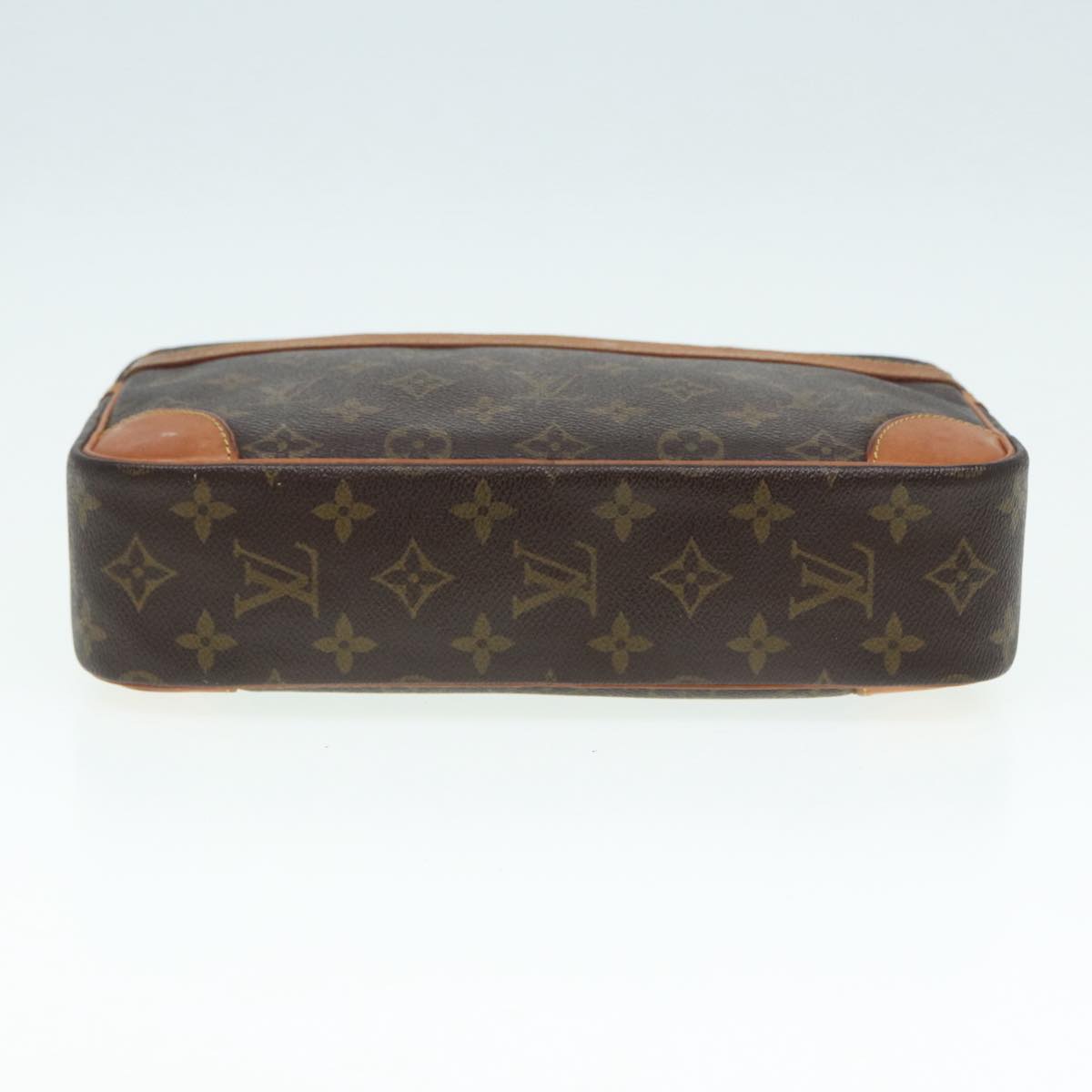 LOUIS VUITTON Monogram Compiegne 28 Clutch Bag M51845 LV Auth 84099